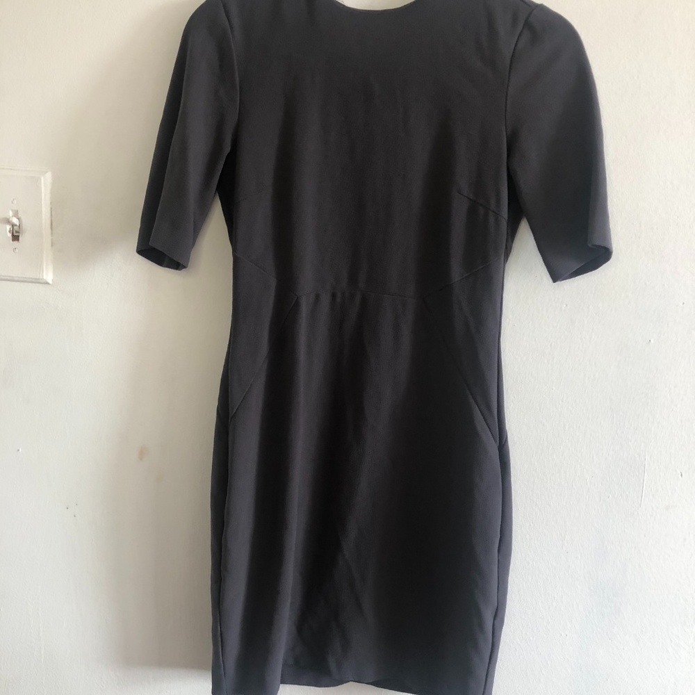 Dark Gray Casual Dress